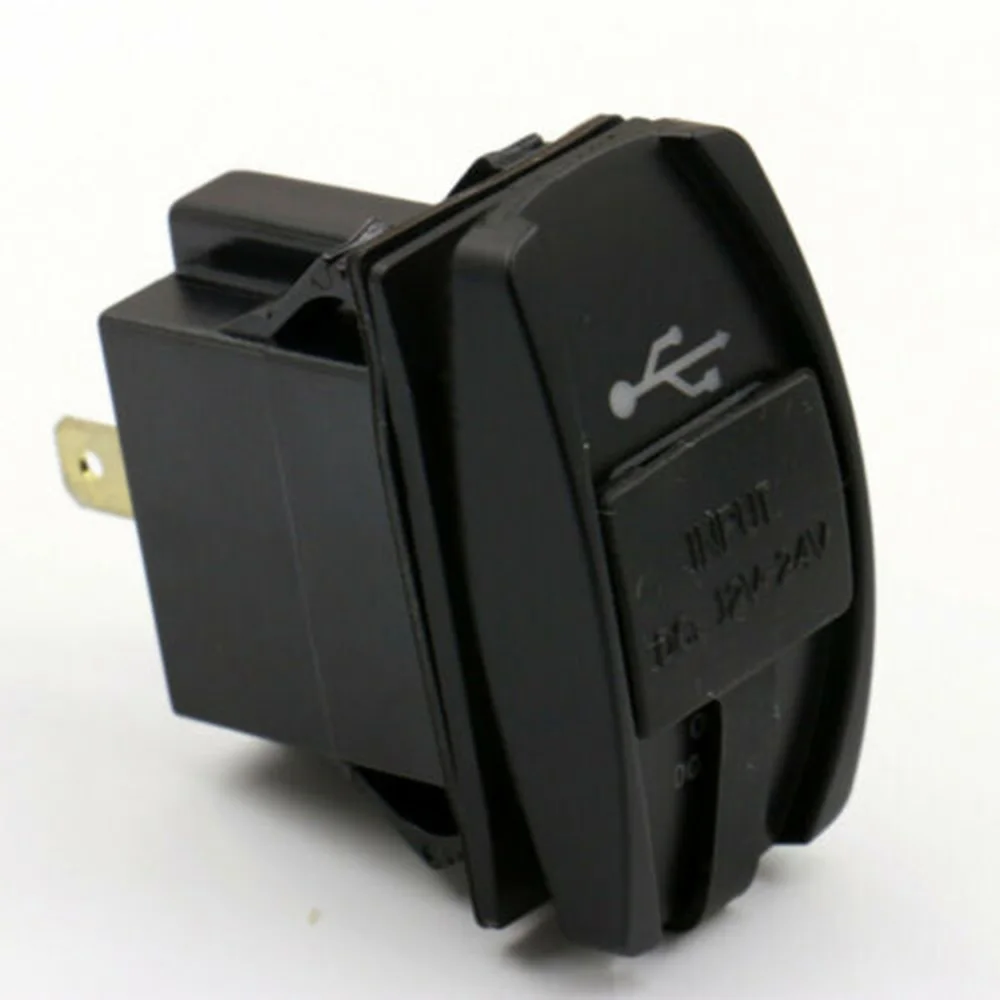 12 24V Dual USB Автомобильное зарядное устройство Зарядное автомобильные аксессуары
