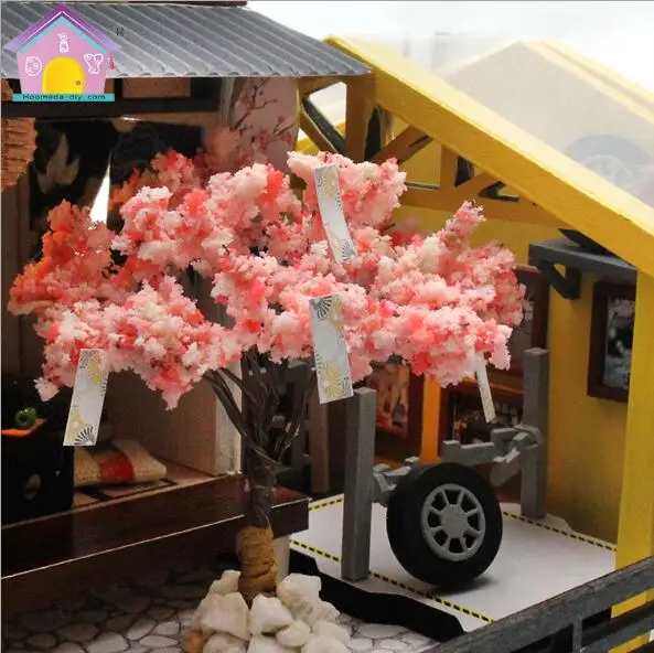 Модель кукольного домика сделай сам большого размера деревянная миниатюрная