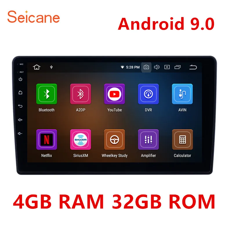 Seicane Android 9,0 4 Гб ОЗУ Автомобильный мультимедийный плеер gps Радио для 2011- Лада гранта с Carplay Bluetooth Поддержка цифрового ТВ