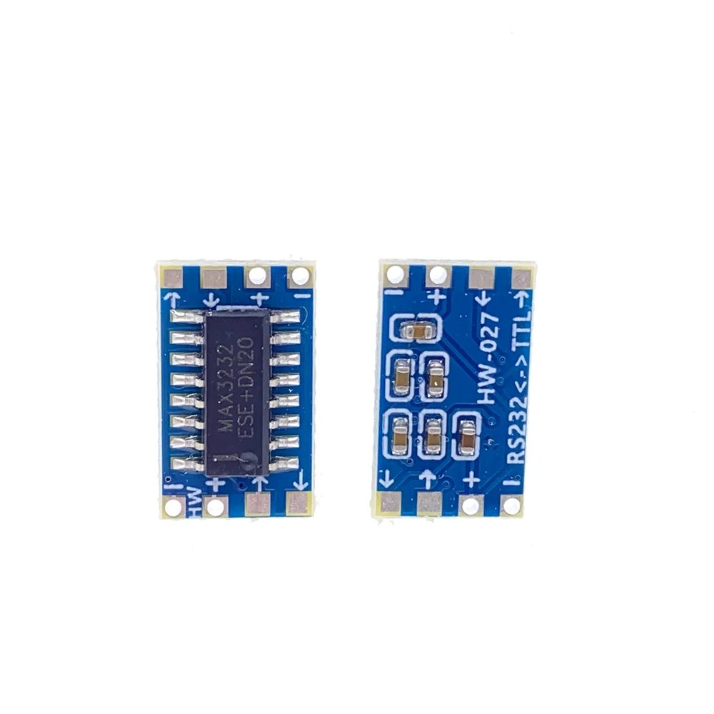 5 шт. Mini MAX3232 RS232 для TTL последовательного порта преобразователь листьев кисть