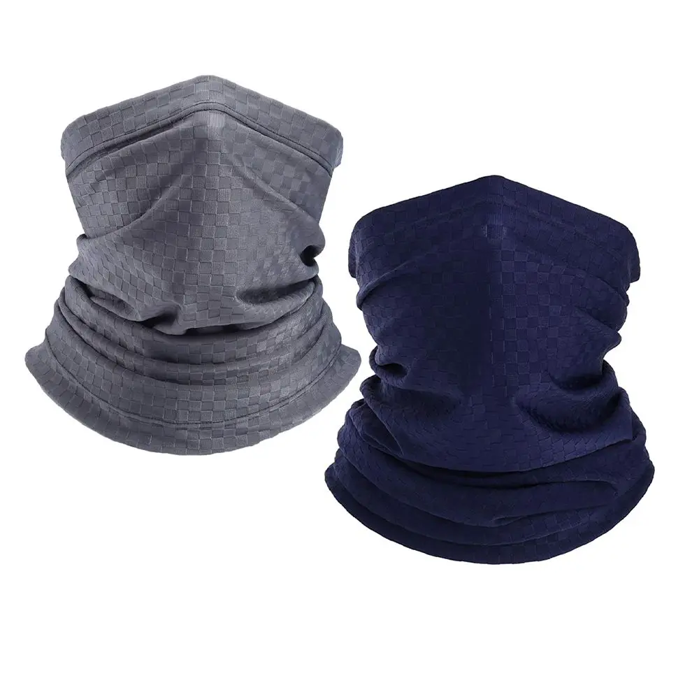 

2 pcs Summer Motorcycle UV Protection UPF50+ Tube Scarf Face Cover Breathable Bandana Cool Neck Gaiter