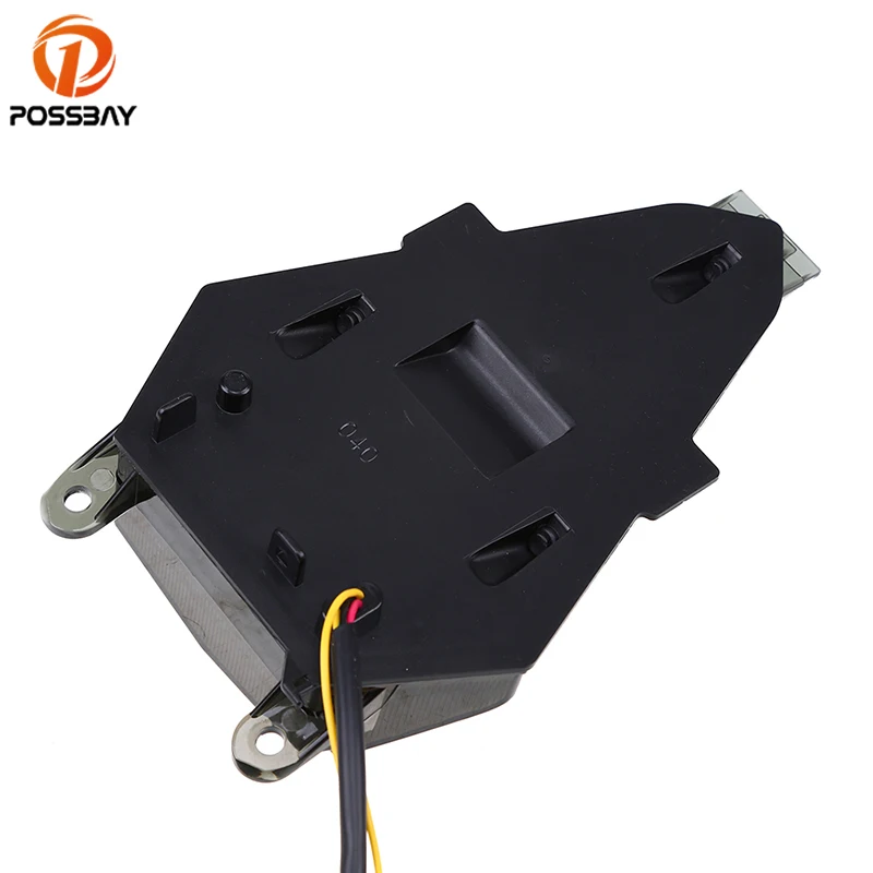 Светодиодные фары POSSBAY для мотоцикла стоп сигнал задний фонарь поворотный