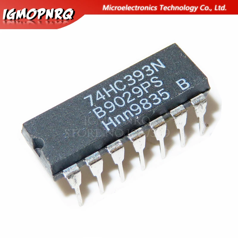 

10 шт. SN74HC393N DIP14 SN74HC393 DIP 74HC393N 74HC393 Новый и оригинальный IC