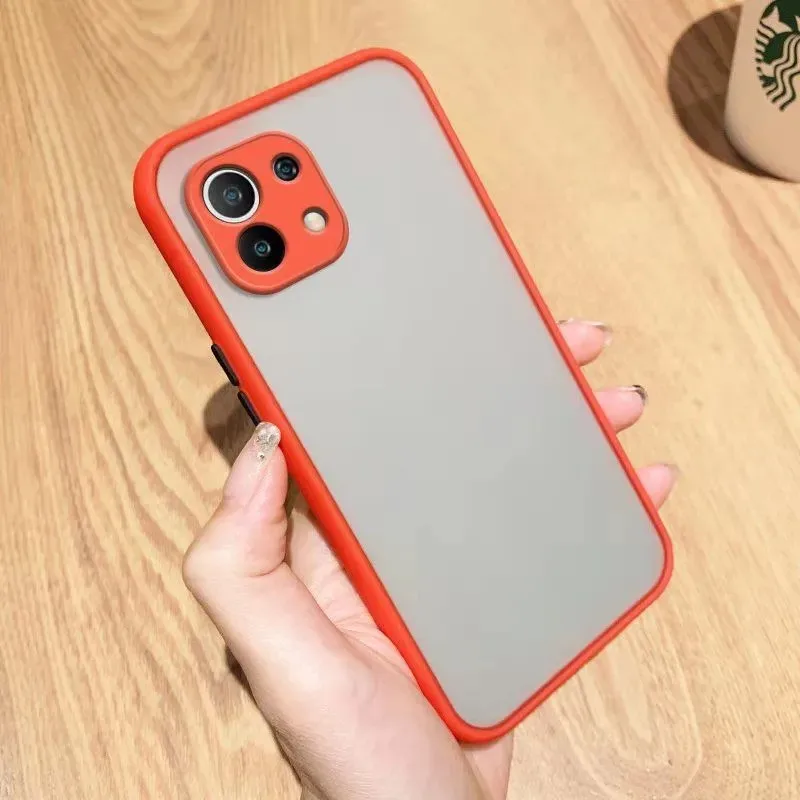 Чехол для Xiaomi Mi 11 9T Pro X3 NFC силиконовый матовый чехол телефона mi11 Redmi Note 9s 8