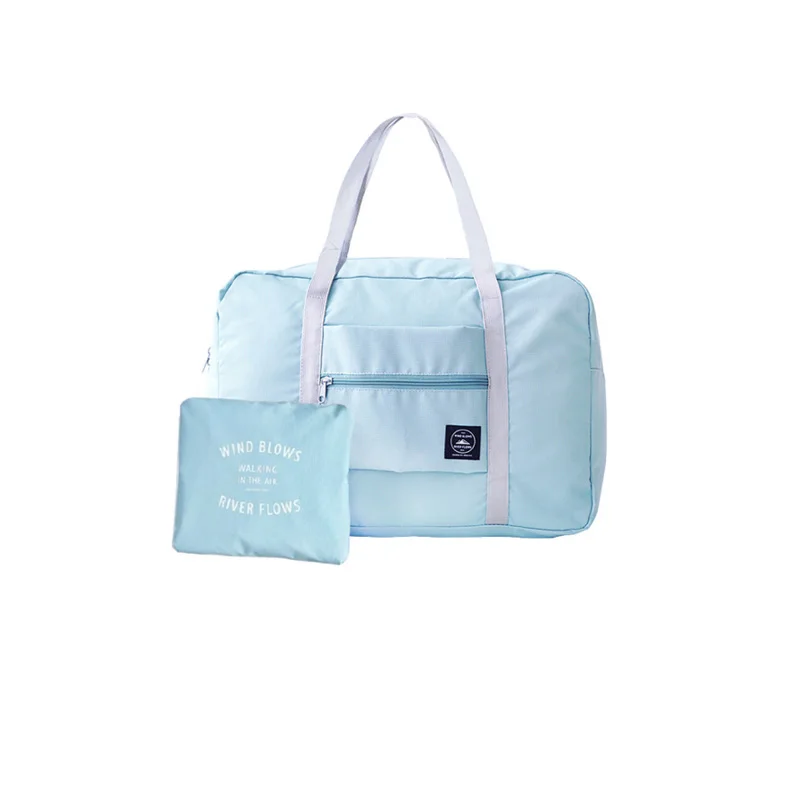 2021 New Foldable Travel Bags Nylon Unisex Large Capacity Bag Luggage Women WaterProof Handbags Men Travel Bags Dropship