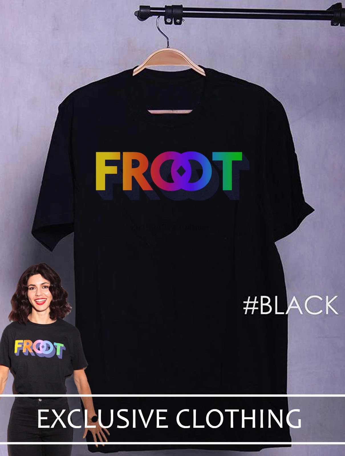 Фроот Марины и майка с бриллиантами|Мужские футболки| |