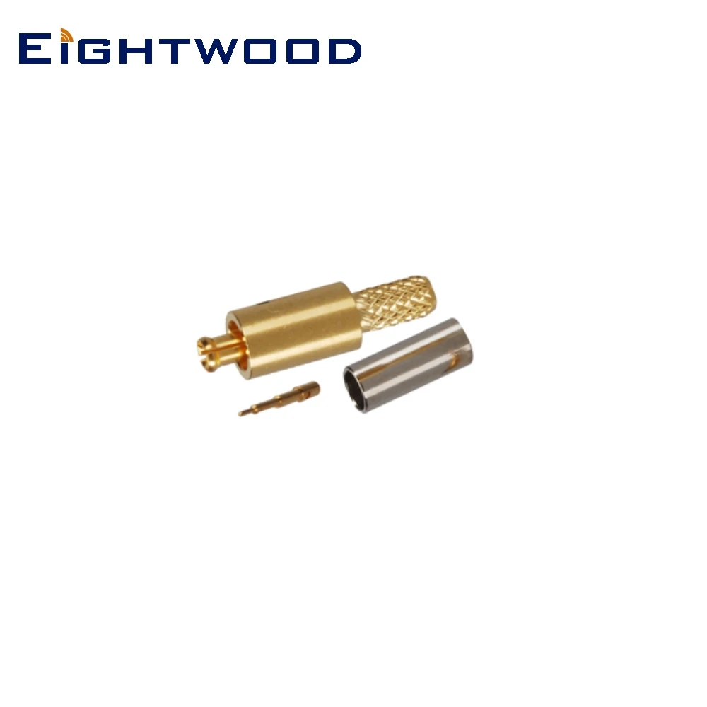 Eightwood 5 шт. mc-карты штекер RF коаксиальный разъем адаптер для RG316 RG178 RG174 LMR100 кабель 50