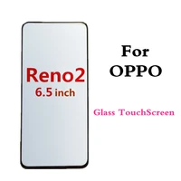 6 5 touch glass for oppo reno 2 panel front outer glass touch screen panel replacement parts for reno2 front glass touchscreen
