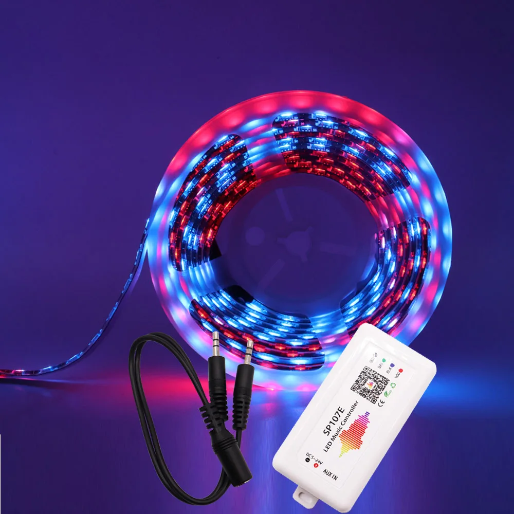 WS2815 (WS2812B WS2813 обновляться) RGB светодиодный Пиксели полосы светильник SP107E работы