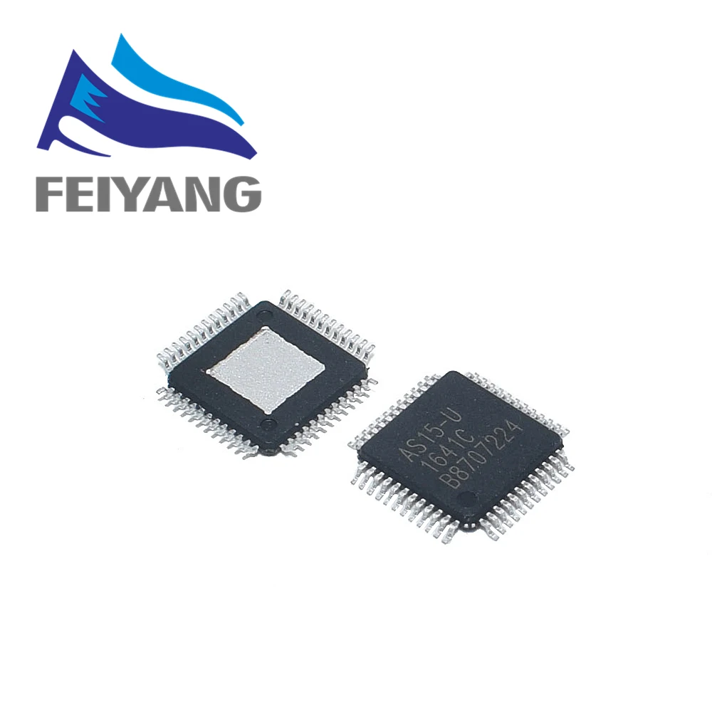 5 шт. AS15 F AS15F G AS15G QFP48 Оригинальный ЖК чип E CMOS AS19 H1G|chip as15| |