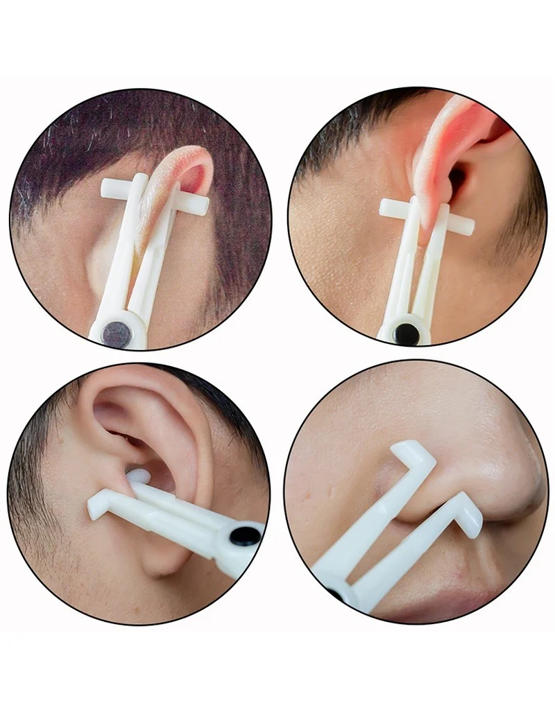 

Многоразовые профессиональные зажимы для пирсинга губ пупка или носа инструмент для открытой перегородки инструмент для пирсинга магнитн...