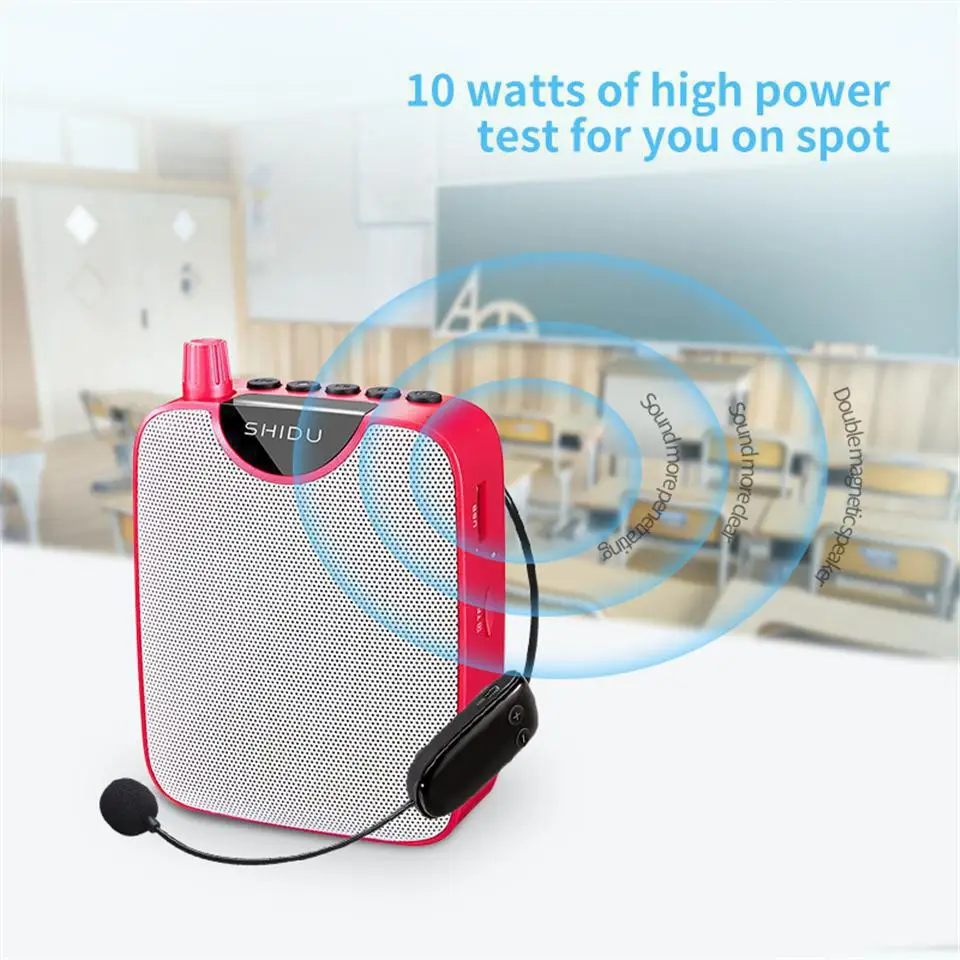 

Wireless Loudspeaker High-power Portable Amplifier with Belt
