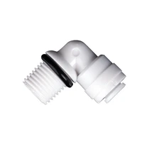 quick push to connector elbow water tube fitting 14 tube od x 14 tube for ro water systems water purifiers tube fitting