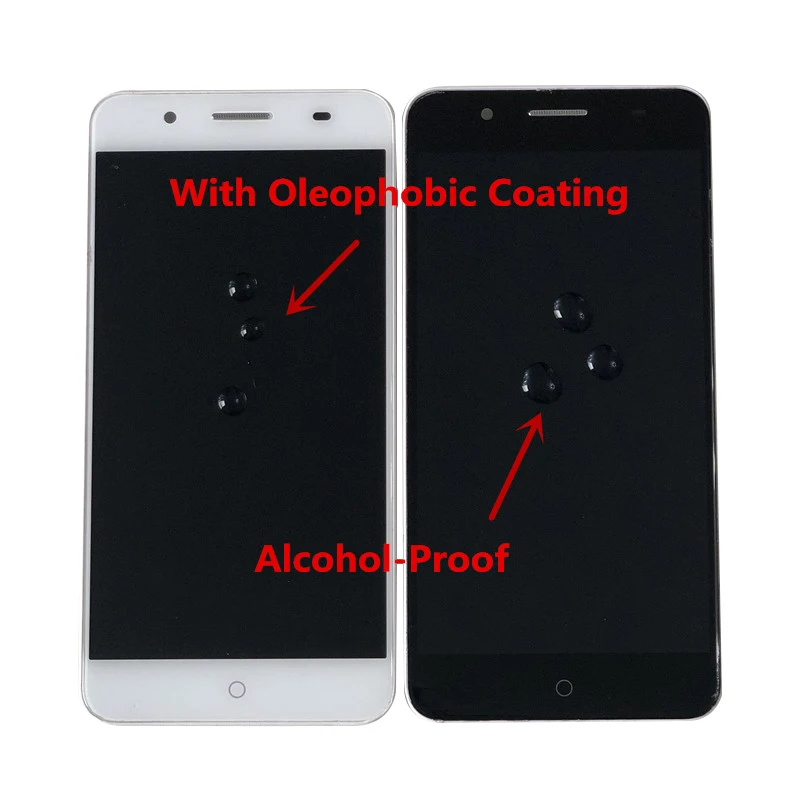 Axisinternational для 5," zte Blade A610 Plus A2 Plus BV0730 экран ЖК-дисплея в сборе+ сенсорный дигитайзер с рамкой