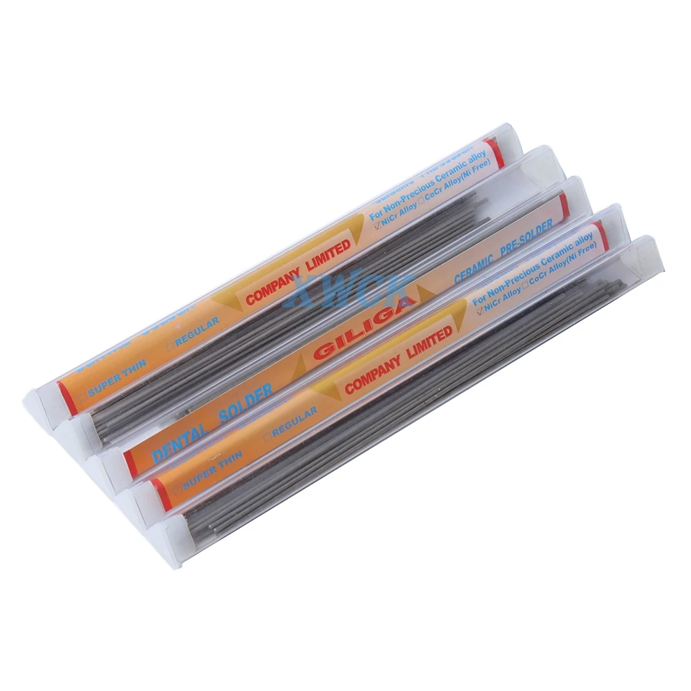 1 Tube Dental Lab Product High Temperature Welding Rod NiCr Alloy For PFM Soldering For 31g NiCr Alloy