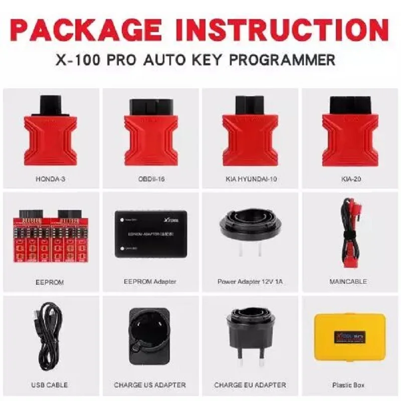 Автомобильные аксессуары XTOOL X100 Pro Pro2 OBD2 Автомобильный ключ