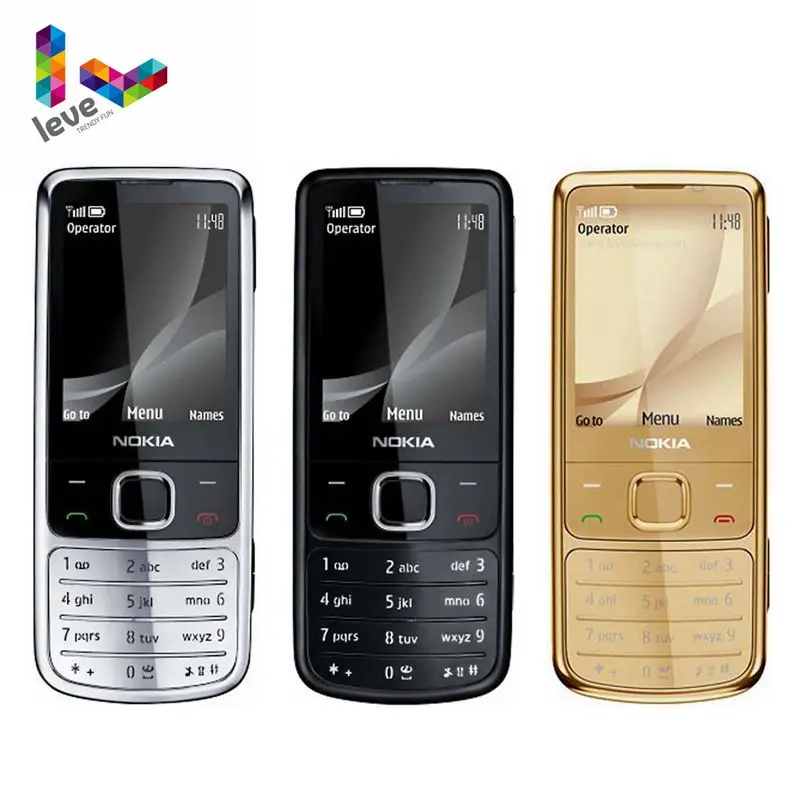 Original Unlocked Nokia 6700 Classic Cellphone 6700C GSM 5MP Support Russian&Arabic Keyboard Refurbished Mobile Phone | Мобильные