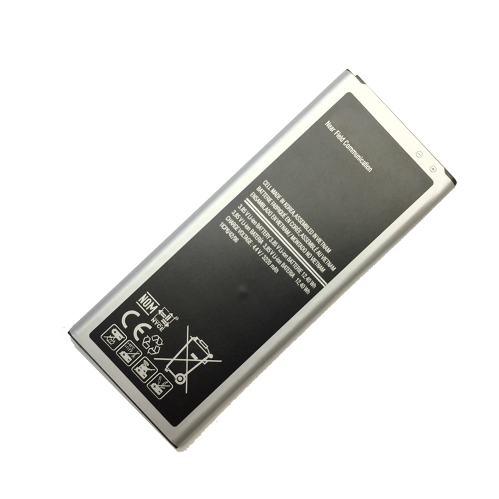 Батарея EB BN910BBE для samsung GALAXY Note 4 N910A N910U N910F N910H 3220 мАч мА/ч. аккумулятор