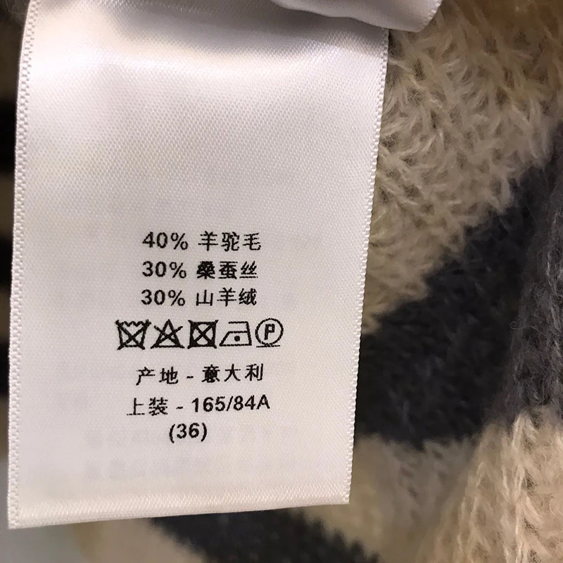 

Casual Loose Sweater Women Autumn Classic O-neck Long Sleeve Sweater Casual Female Striped Knitted Pullover