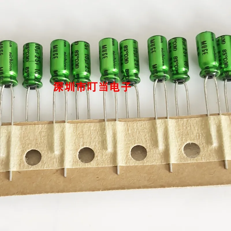 

20 шт./лот NICHICON 25V10UF 5X11 ES MUSE BP аудио конденсатор