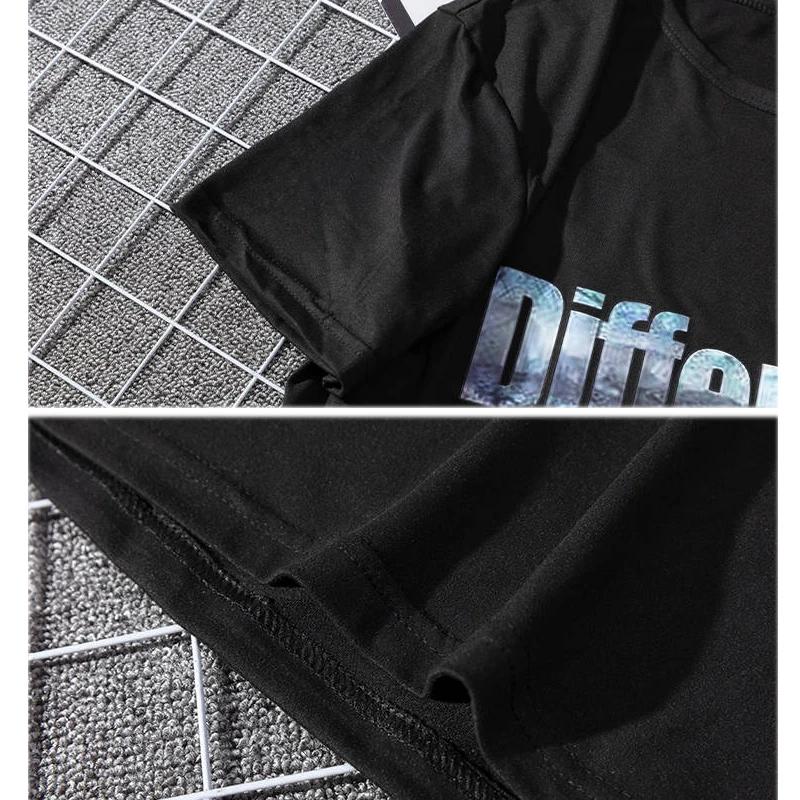 Летняя мужская футболка с круглым вырезом и короткими рукавами джемпер забавная