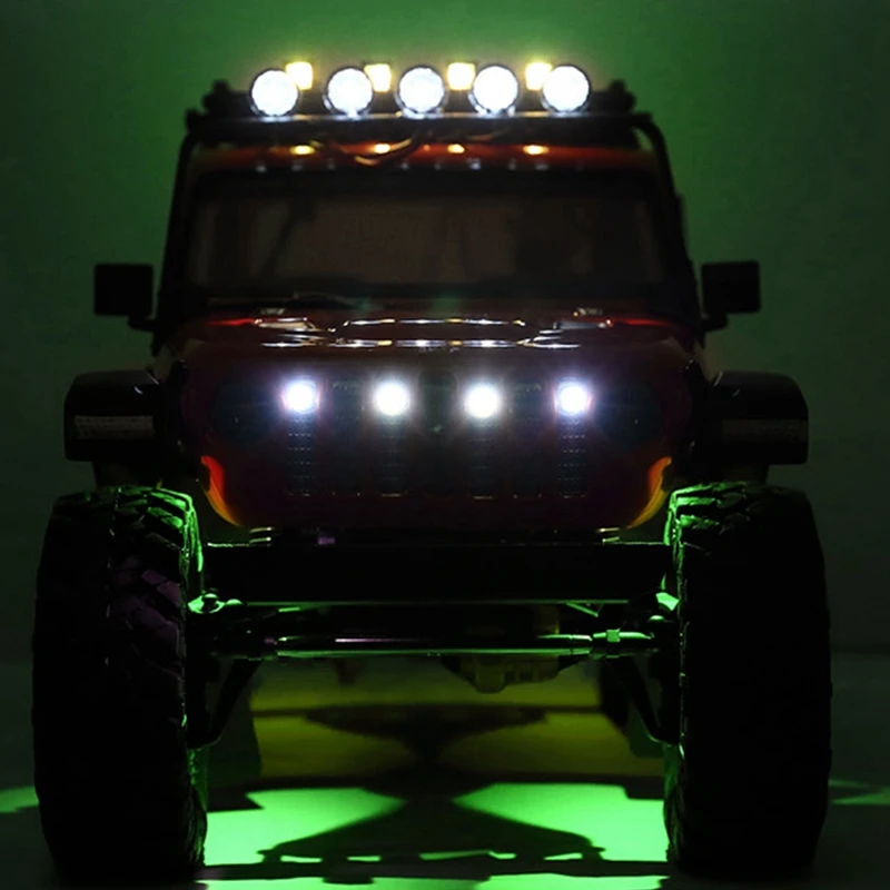 

2 Pcs Wheel Eyebrow Light Atmosphere Light Chassis Light Decorative Light,Red & Clear