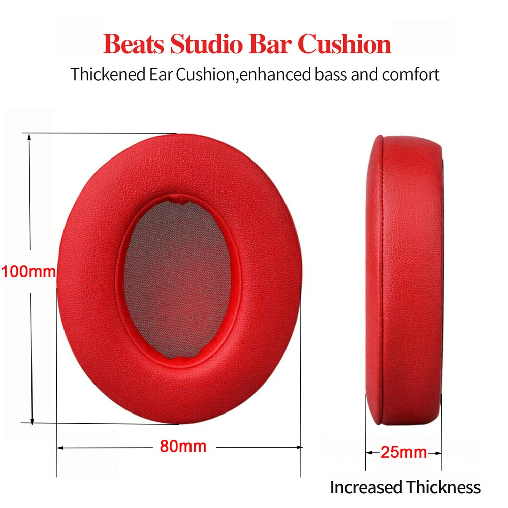 Ultra-soft Foam Earpads Replacement Sponge Cushion Earbuds For Beats Studio 2 3 for Solo Wireless Bluetooth Headphone | Электроника