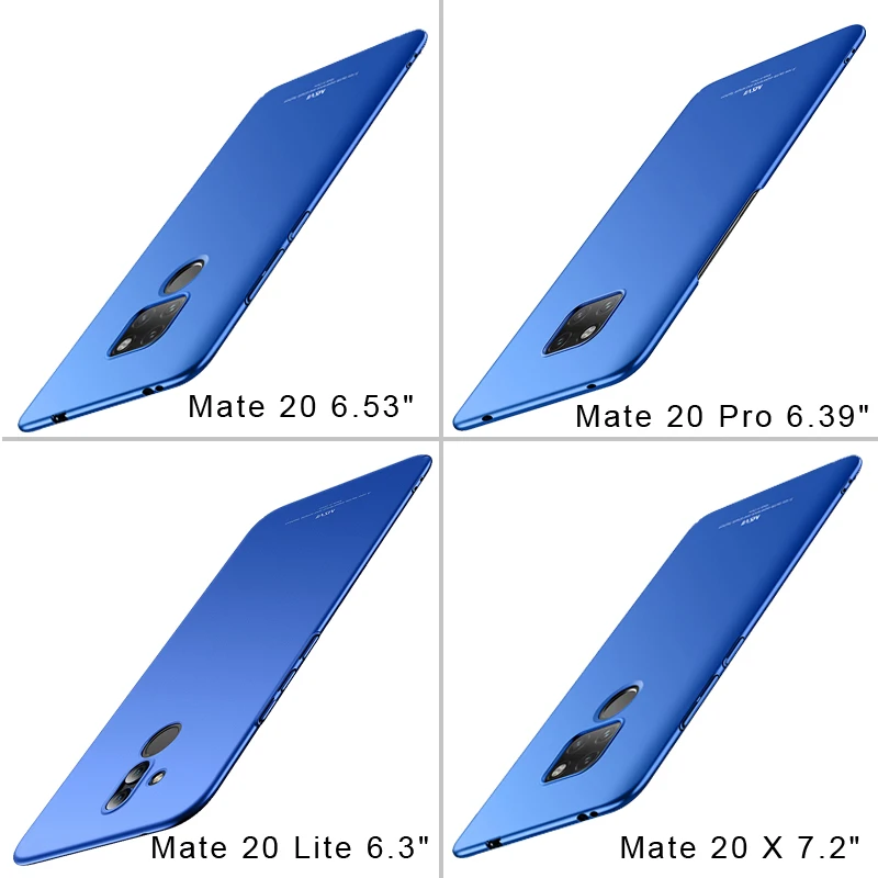 Для huawei mate 20 Lite чехол Msvii Тонкий для X Pro Чехол Жесткий PC |