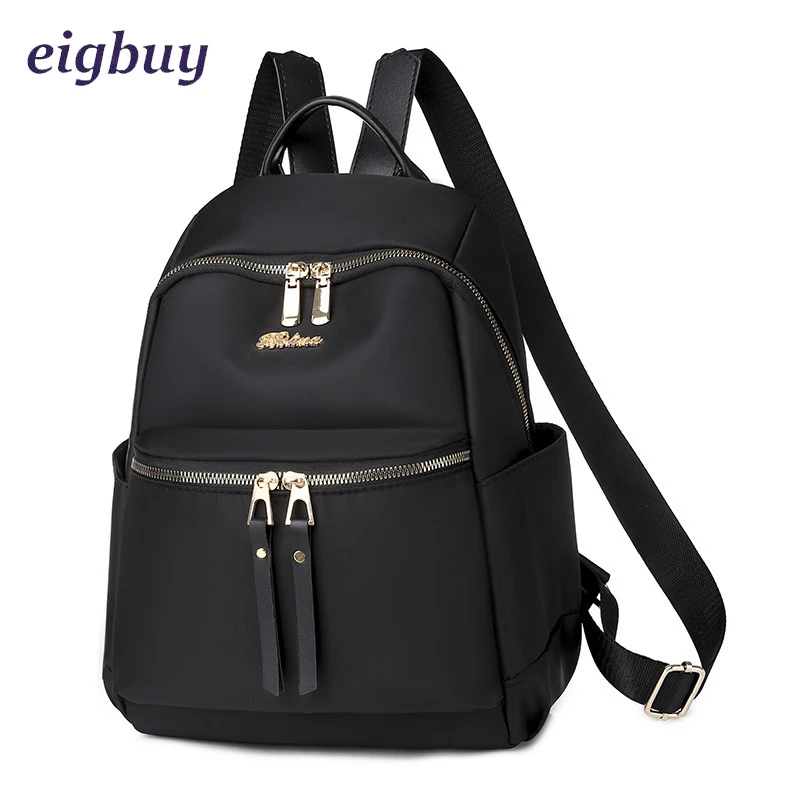 

Ladies Cute Backpacks Luxury Classic Black Retro Fashionable School Bags For Teenage Girls Mochila Feminina Bookbags