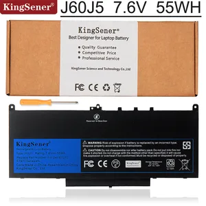 Аккумулятор KingSener для ноутбука Dell Latitude E7270, E7470, J60J5, R1V85, MC34Y, 242WD, 7,6 В, 55Wh