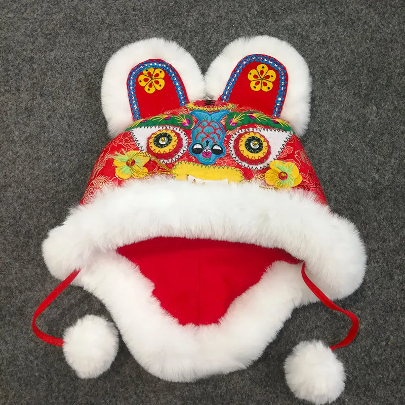 Махровой подкладкой для малышей шапочка ручной работы в этническом стиле с