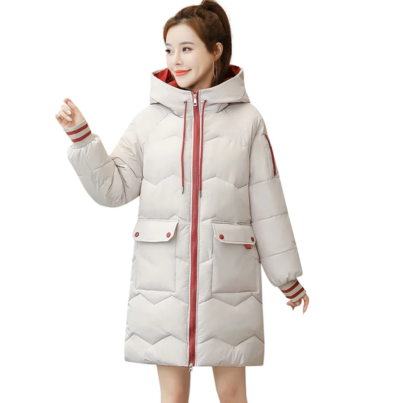 Куртка женская зимняя с хлопковой подкладкой, утепленная, 3XL, 2020 от AliExpress WW