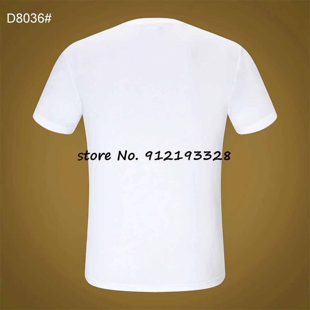 

Dsquared2 T-Shirt D2 Men Women Print Tees Dsq2 Short Sleeve D8036