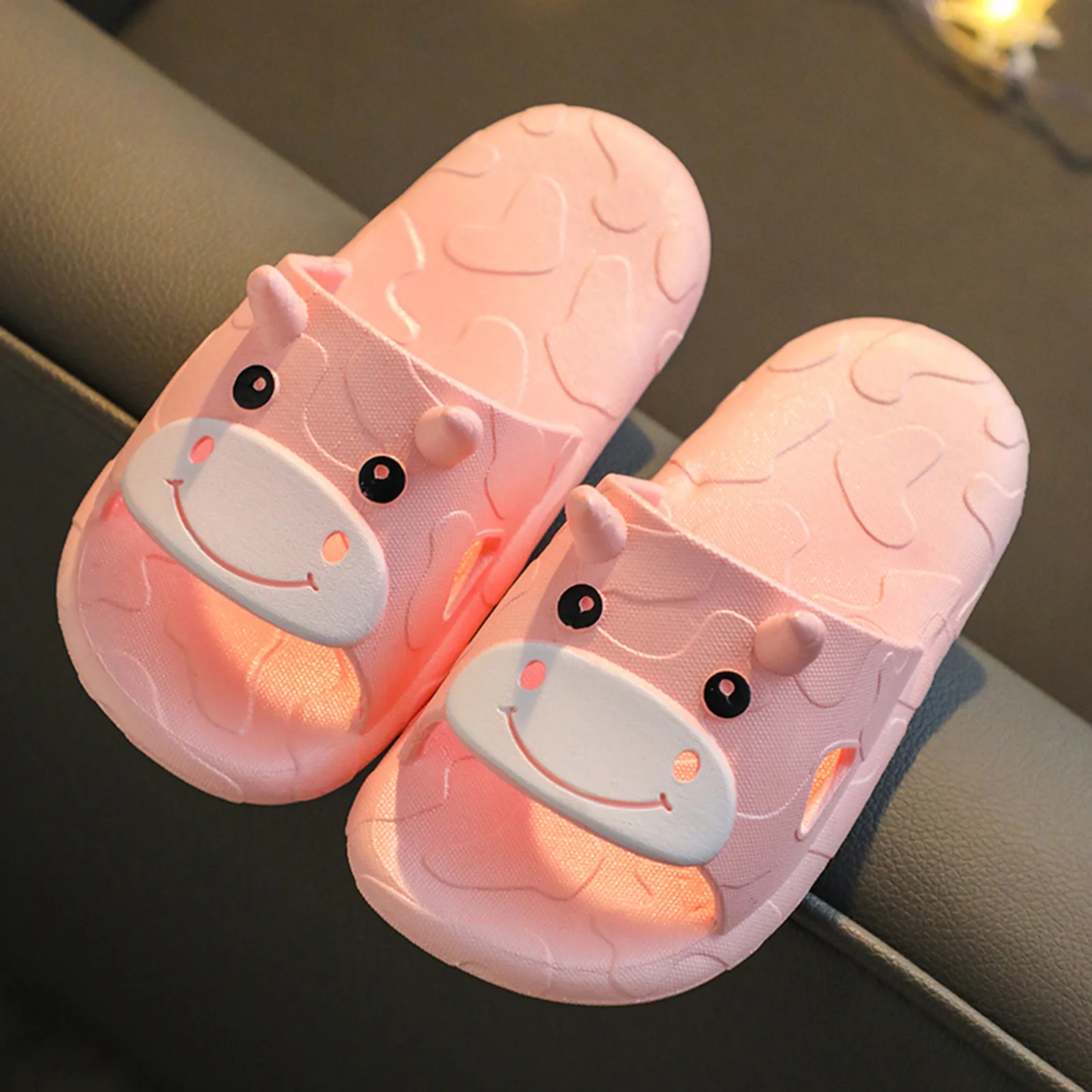 Летние мягкие тапочки для малышей маленьких девочек и мальчиков сандалии из