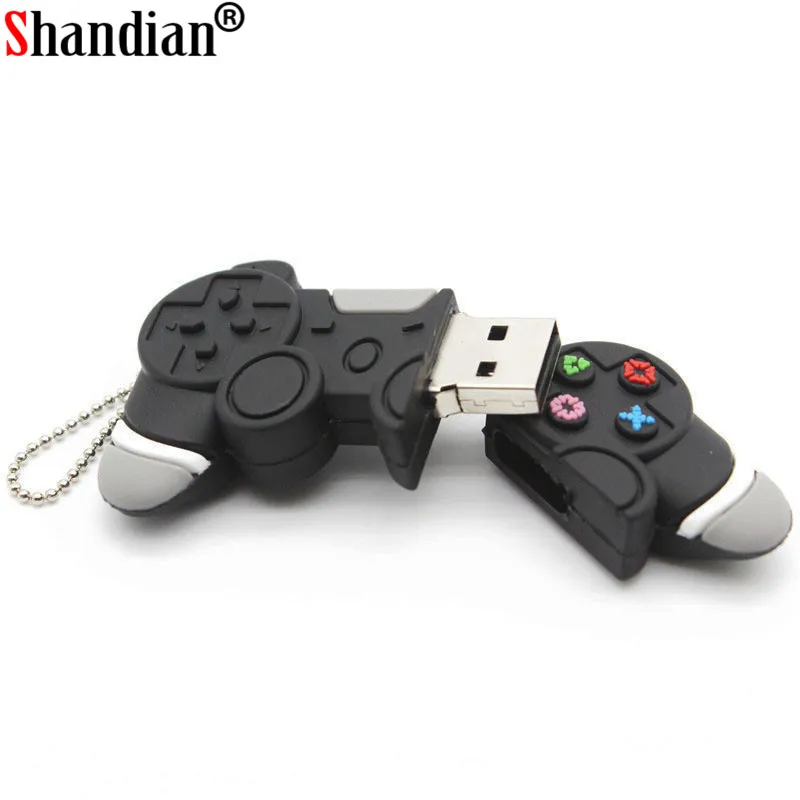Мультяшный геймпад SHANDIAN флеш-диск USB 2 0 дюйма 4G 8 ГБ 16 32 64 128 ручка для творчества