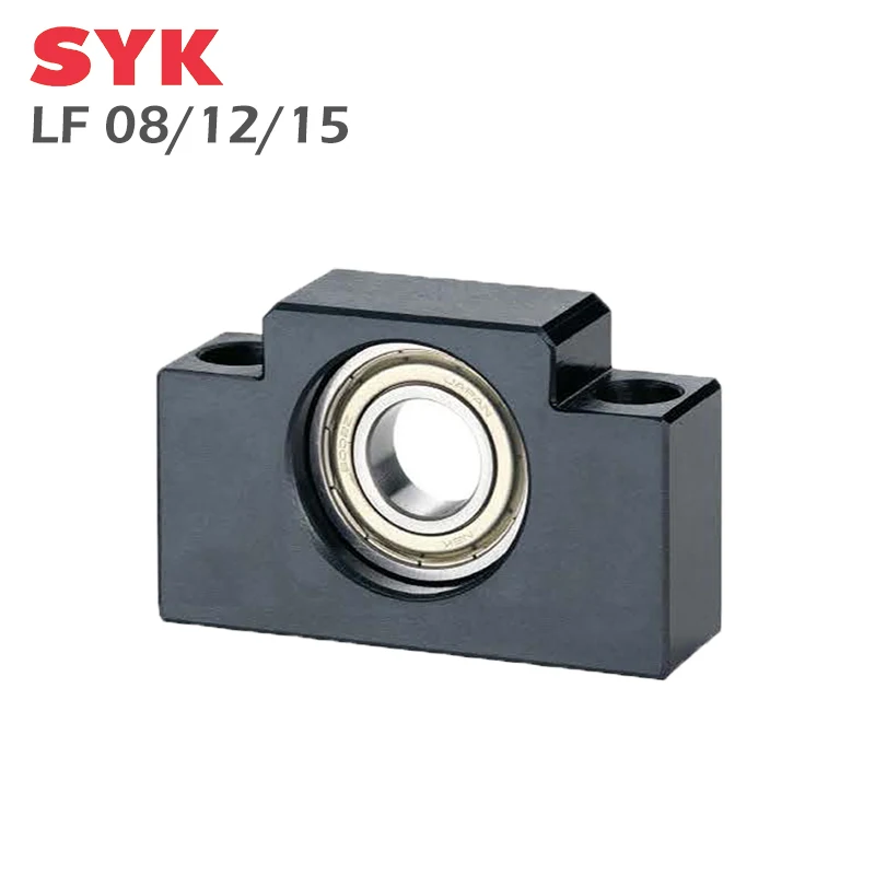 

SYK Support Unit Professional LF08/12/15 supported-side C3 for ball screw TBI sfu 1204 Premium CNC Parts Low Profile