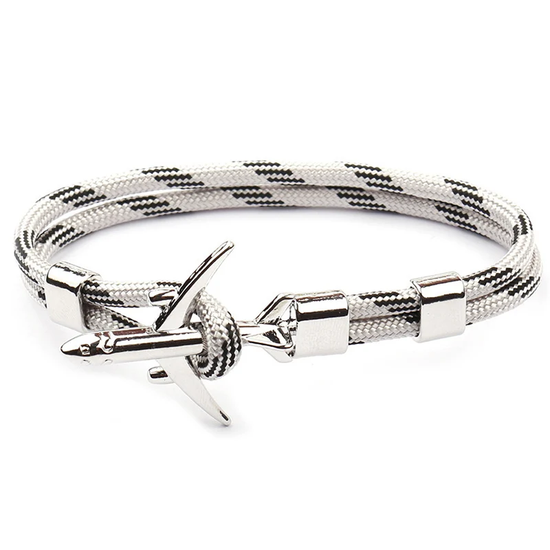 Классический белый фотобраслет для мальчиков девочек мужчин в морском стиле