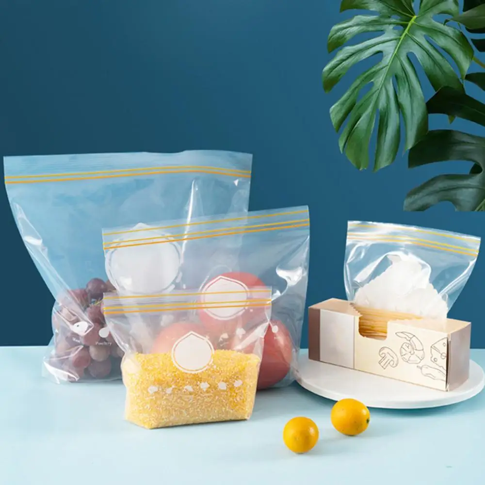 

80% Hot Sales!!! 30/20/15Pcs Pouch Thicken Reusable Fresh Package Sealed Food Bag Accessories