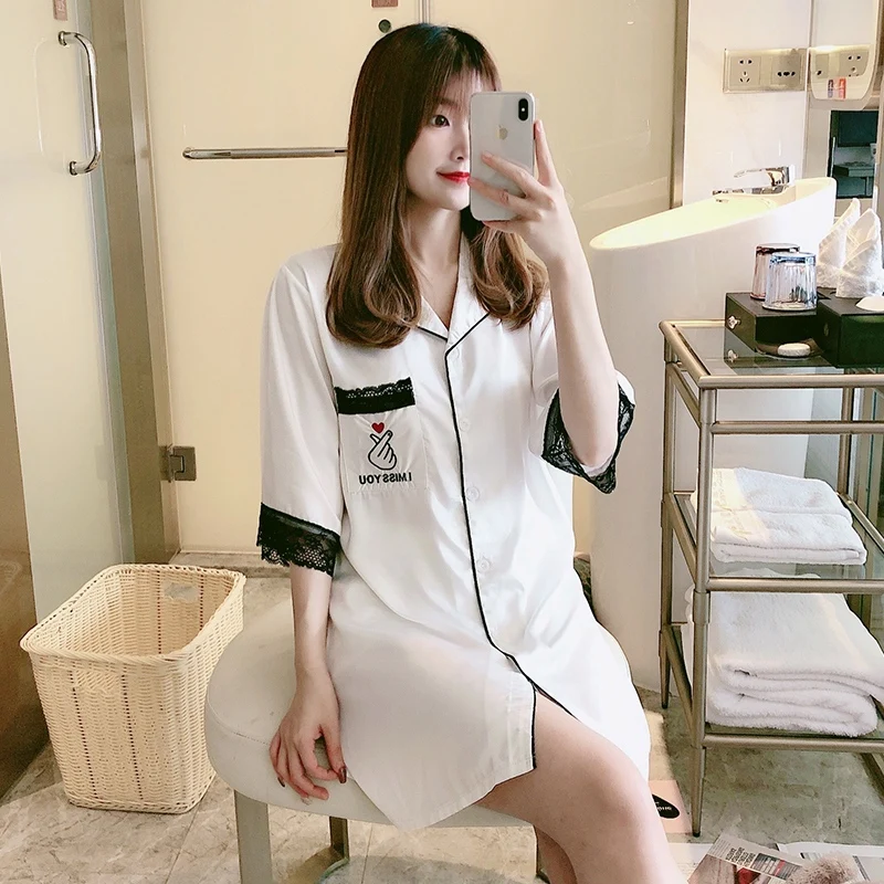 2021 Летнее шелковое атласное сексуальное кружевное мини платье с коротким