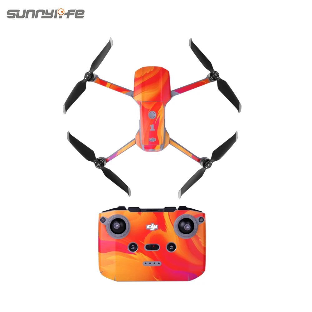 ПВХ наклейки Sunnylife DJI Mavic Air 2 защитная пленка водонепроницаемые с защитой от