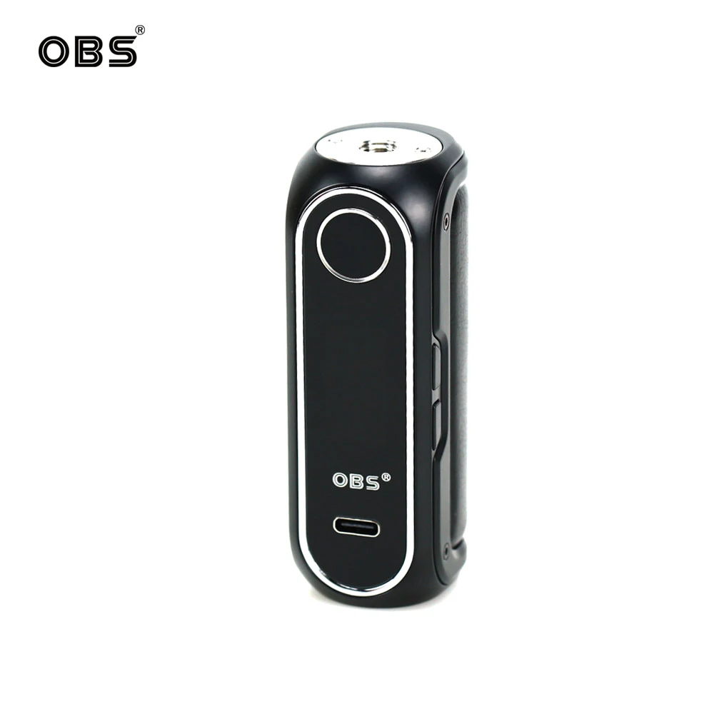 Original OBS Cube S Mod Powered by Single 18650 Battery 80W Vape E Cigarette Box Obs vs X |