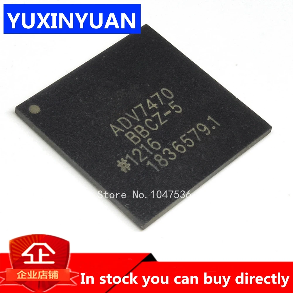 

1pcs ADV7470BBC ADV7470BBCZ-5 ADV7470BBCZ ADV7470 BGA LCD CHIP IC in stock