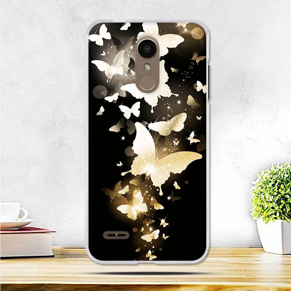 Чехол для LG K8 2018 K9 X210 Мягкий Силиконовый ТПУ чехол 5 0 дюйма задняя крышка с кошками