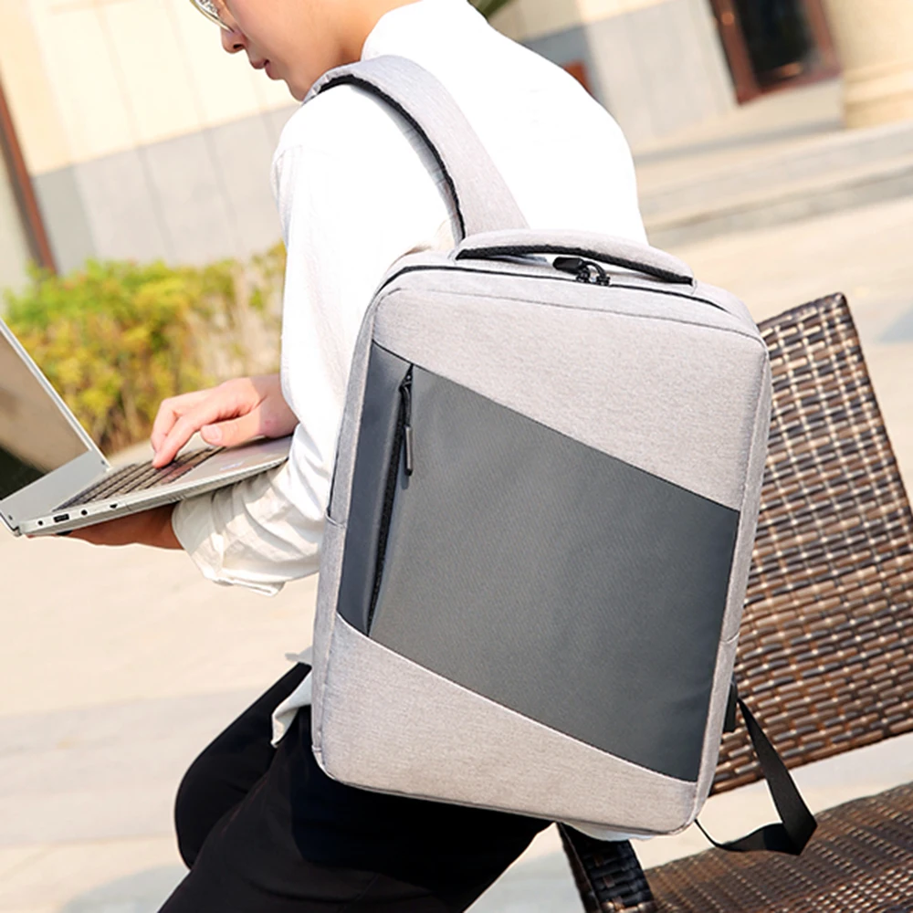 HEFLASHOR рюкзаки для ноутбука мужские рюкзаки бизнес ноутбук Mochila водонепроницаемый рюкзак зарядка через usb сумки для путешествий