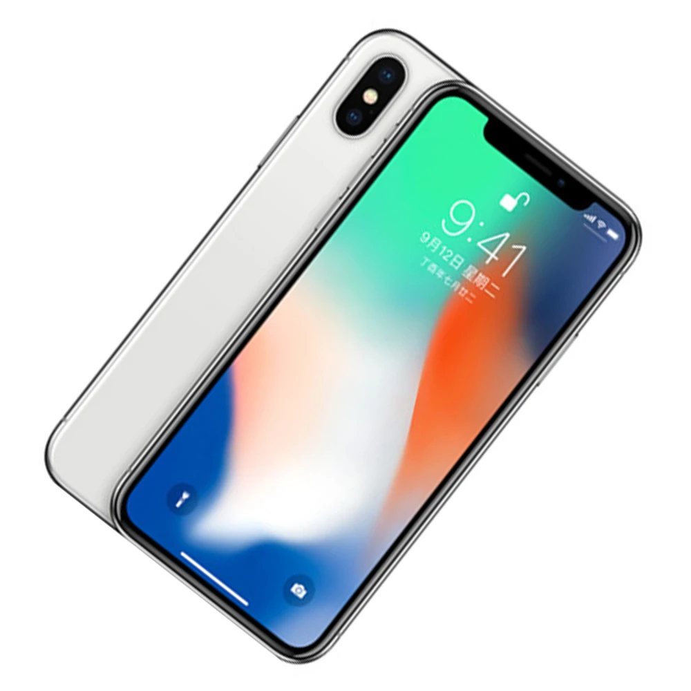 Оригинальный разблокированный телефон iPhone X 5 8-дюймовый экран 3 гб озу 64 гб/256 пзу
