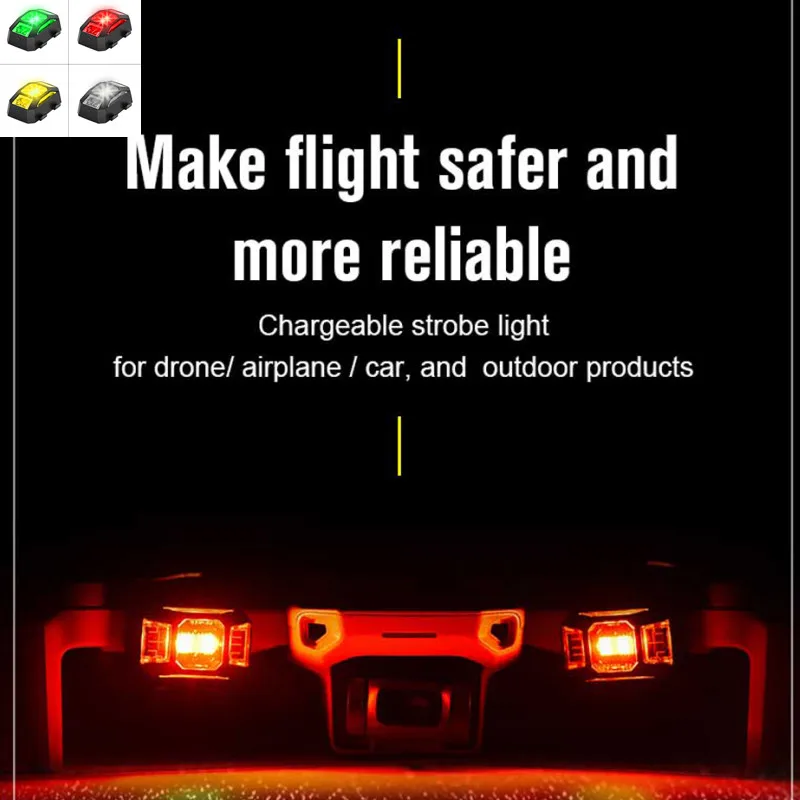

Светодиодный ночсветильник DJI Air 2, s-сигнал, Стробоскопическая Лампа, фонарь для DJI FPV Mavic Mini /Mini 2, аксессуары
