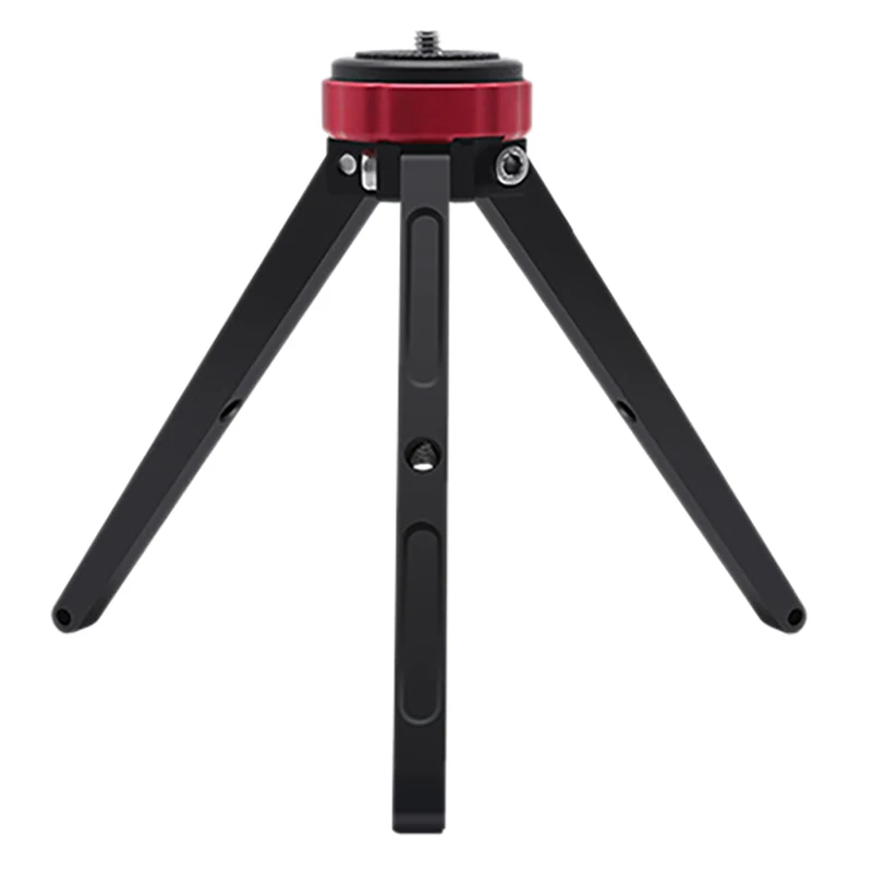 

Two Independent Adjustable Metal Camera EDC Mini Desktop Tripod