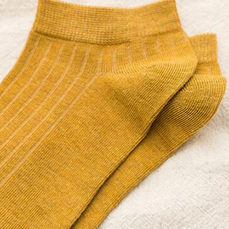 

1Pair Cotton Breathable Short Solid Color Woman Socks Women High Quality Socks Harajuku Comfortable Happy Ankle Sock Casual