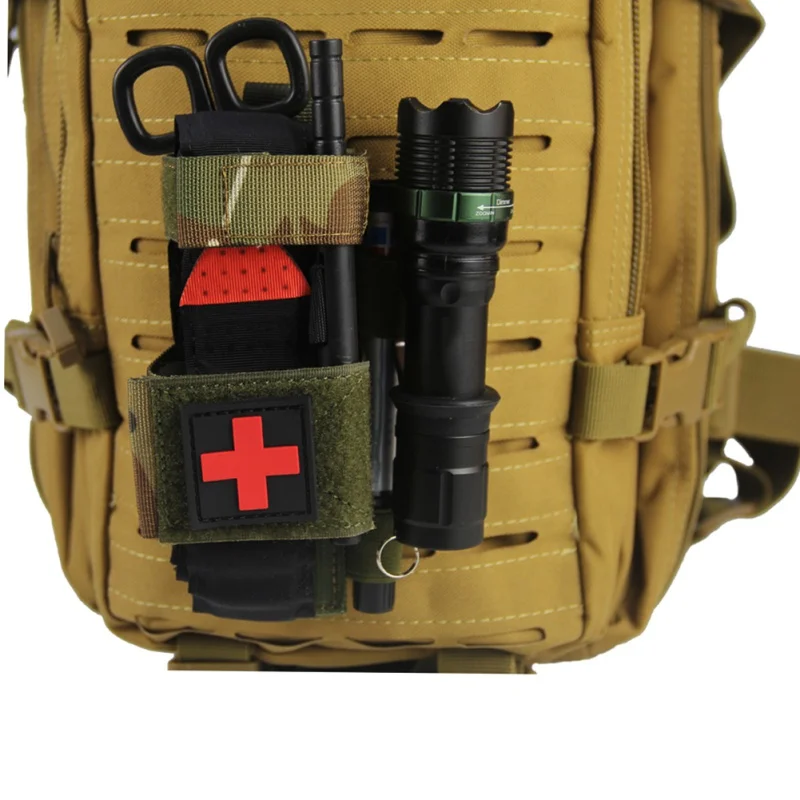 Outdoor First Aid Quick Hanging Bag Slow Release Buckle Medical MilitaryTactical Emergency Tourniquet Strap