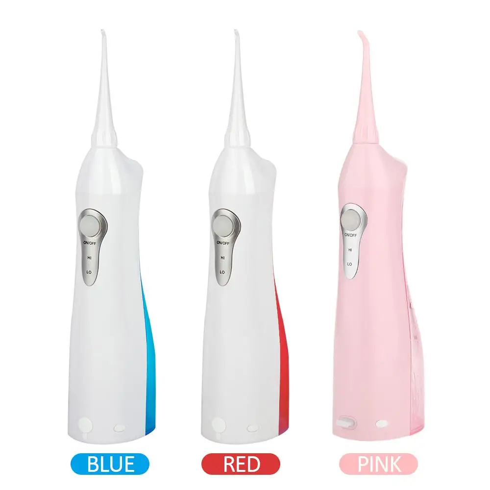 

Tricolor 135 Ml Oral Irrigator Teeth Flusher Portable Unisex Professional Travel IPX7
